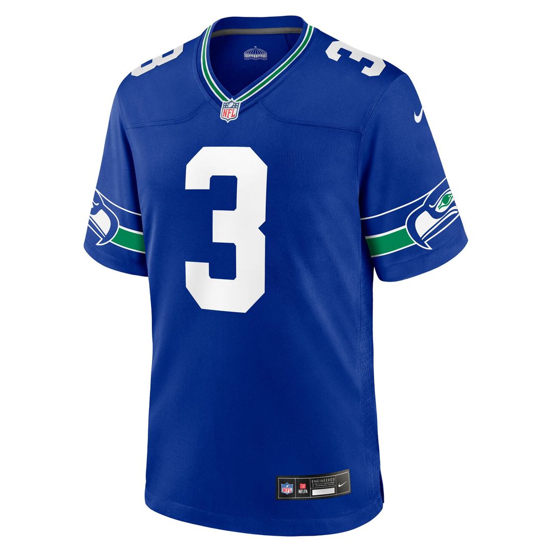 Nick Emmanwori Seattle Seahawks Alternate Game Player Jersey - Royal