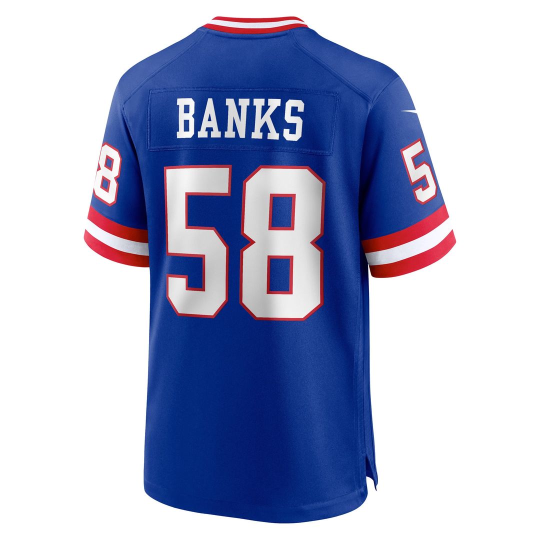 Carl Banks New York Giants Retired Player Alternate Game Jersey - Royal