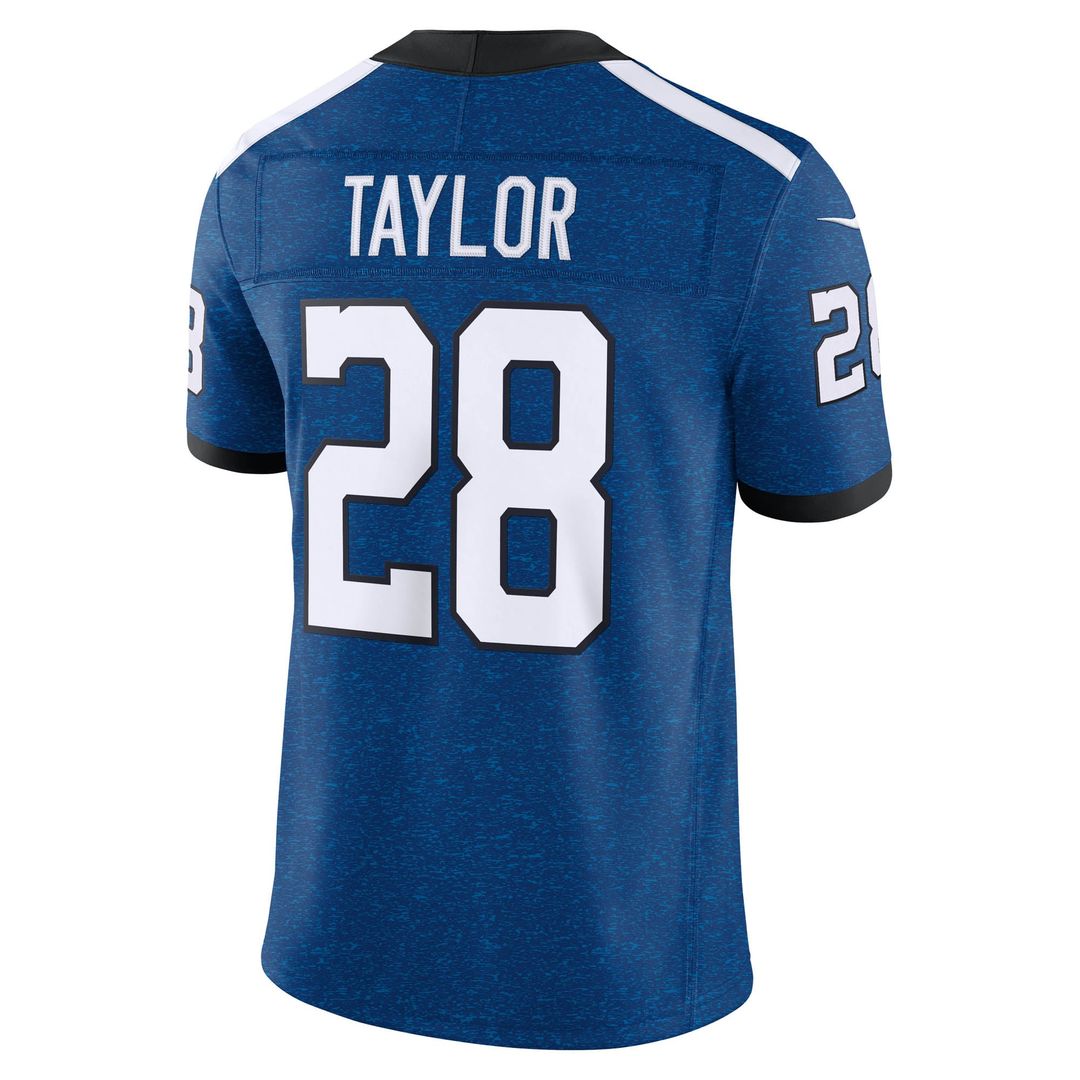 Jonathan Taylor Indianapolis Colts Alternate Indiana Nights Vapor F.U.S.E. Stitched Limited Jersey - Royal