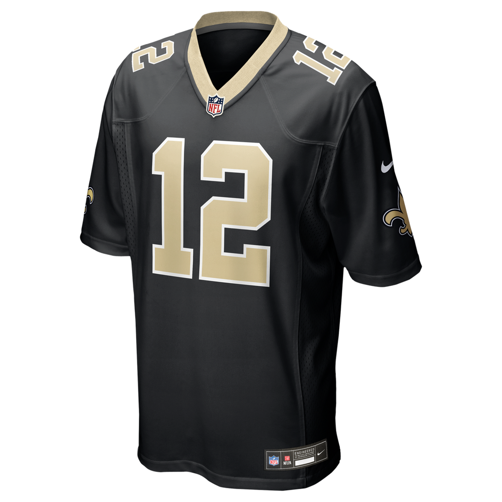 Chris Olave New Orleans Saints Player Game Jersey - Black