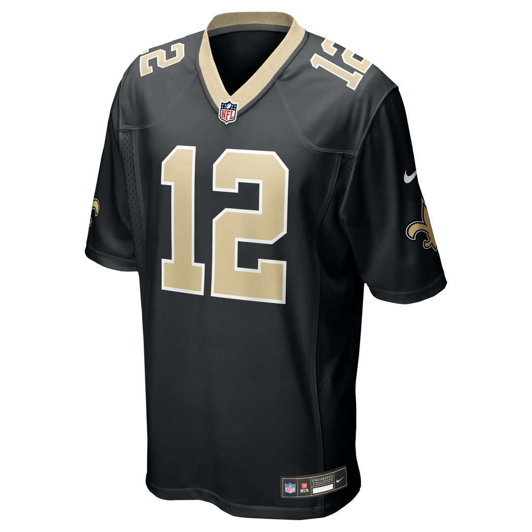 Chris Olave New Orleans Saints Player Game Jersey - Black