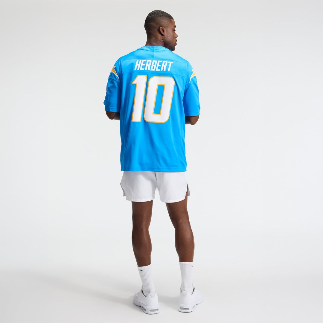 Justin Herbert Los Angeles Chargers Team Vapor F.U.S.E. Stitched Limited Jersey - Powder Blue