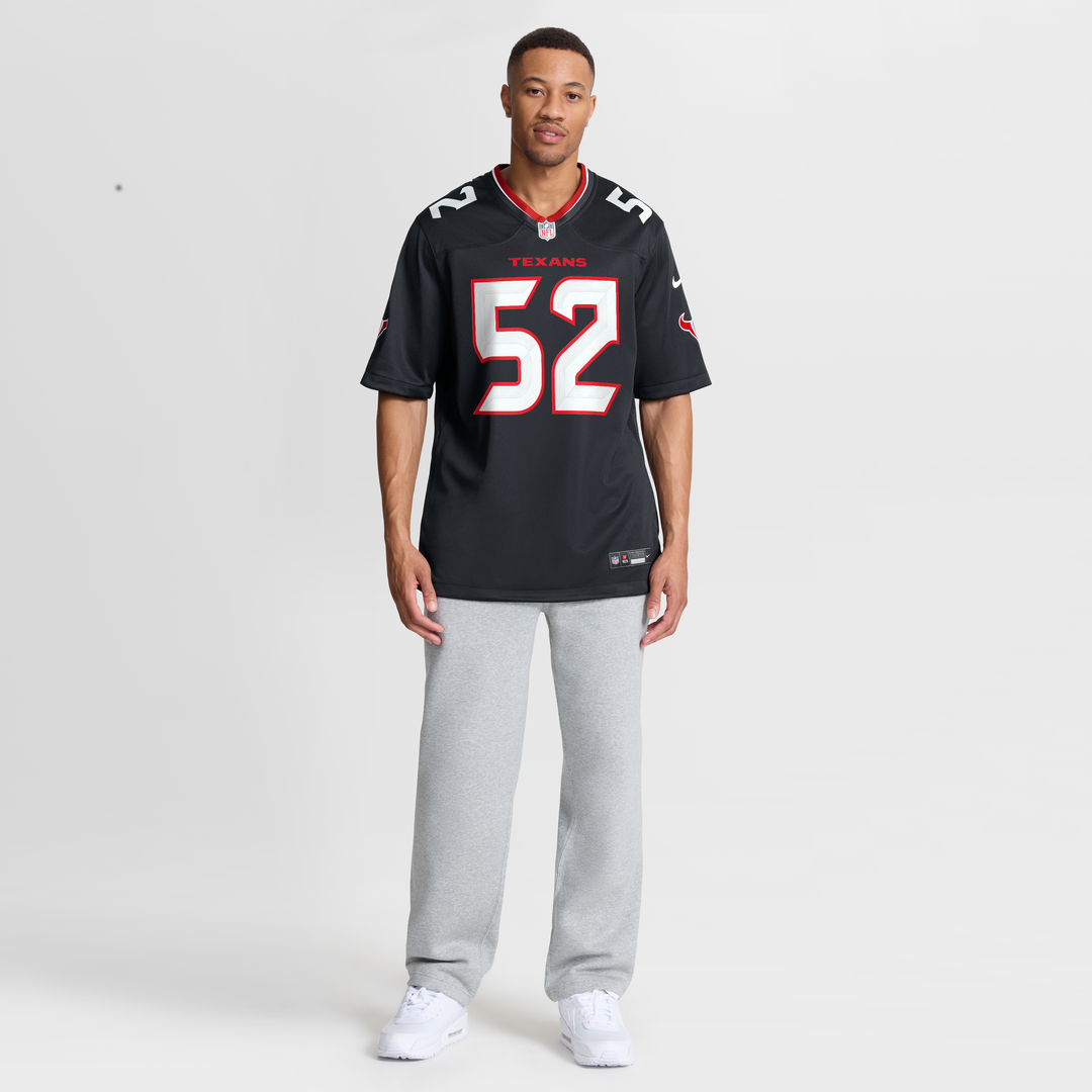 Xavier Thomas Houston Texans Team Game Jersey - Navy