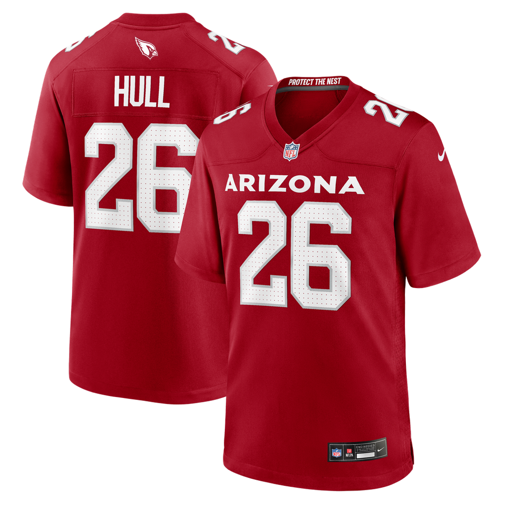 Evan Hull Arizona Cardinals Team Game Jersey - Cardinal