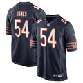 Logan Jones Chicago Bears Team Game Jersey - Navy
