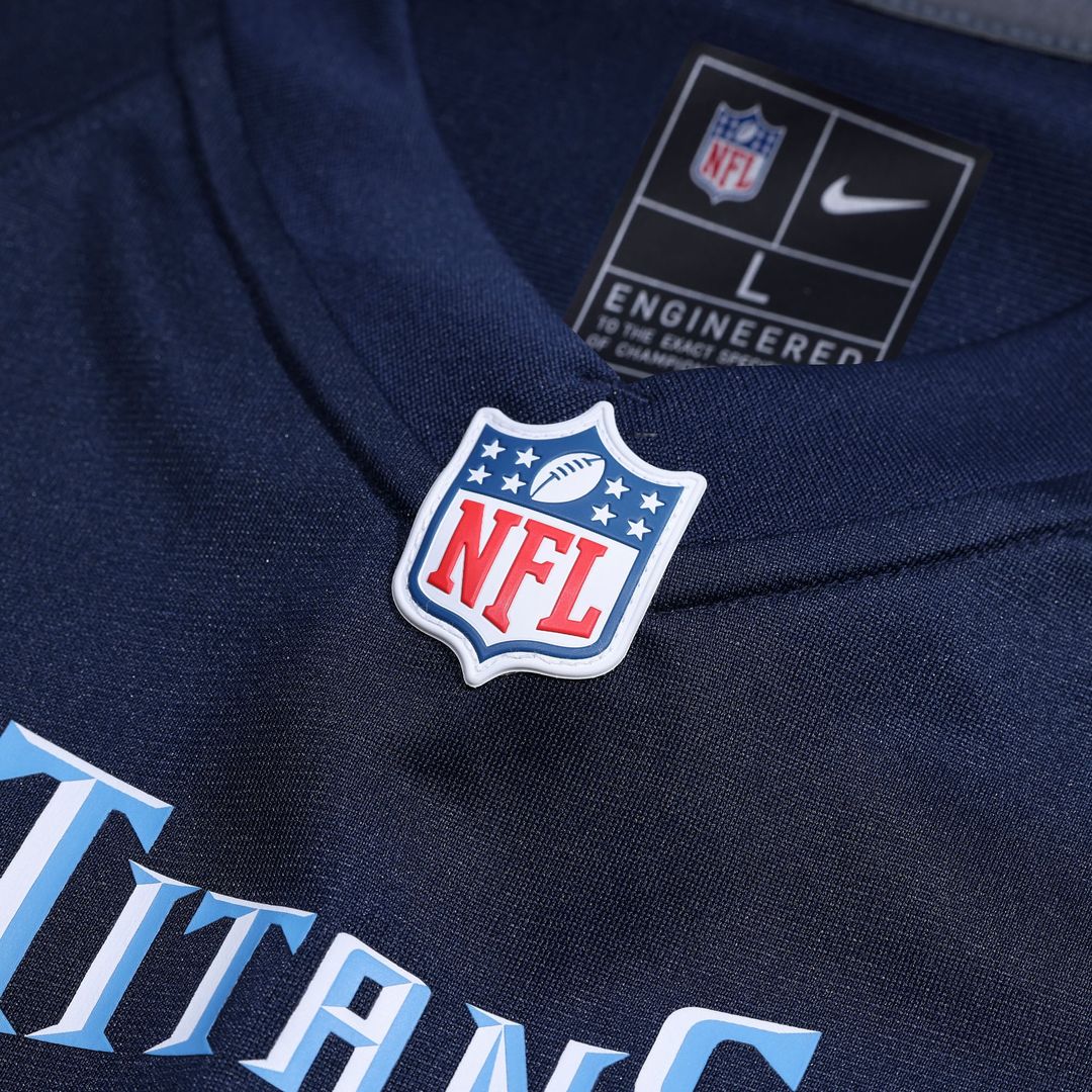 Calvin Ridley Tennessee Titans Team Game Jersey - Light Blue