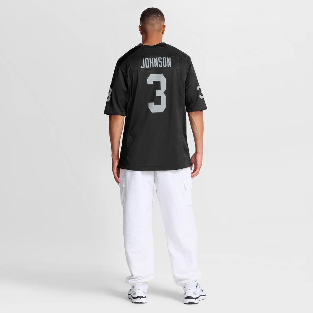 Taron Johnson Las Vegas Raiders Team Game Jersey - Black