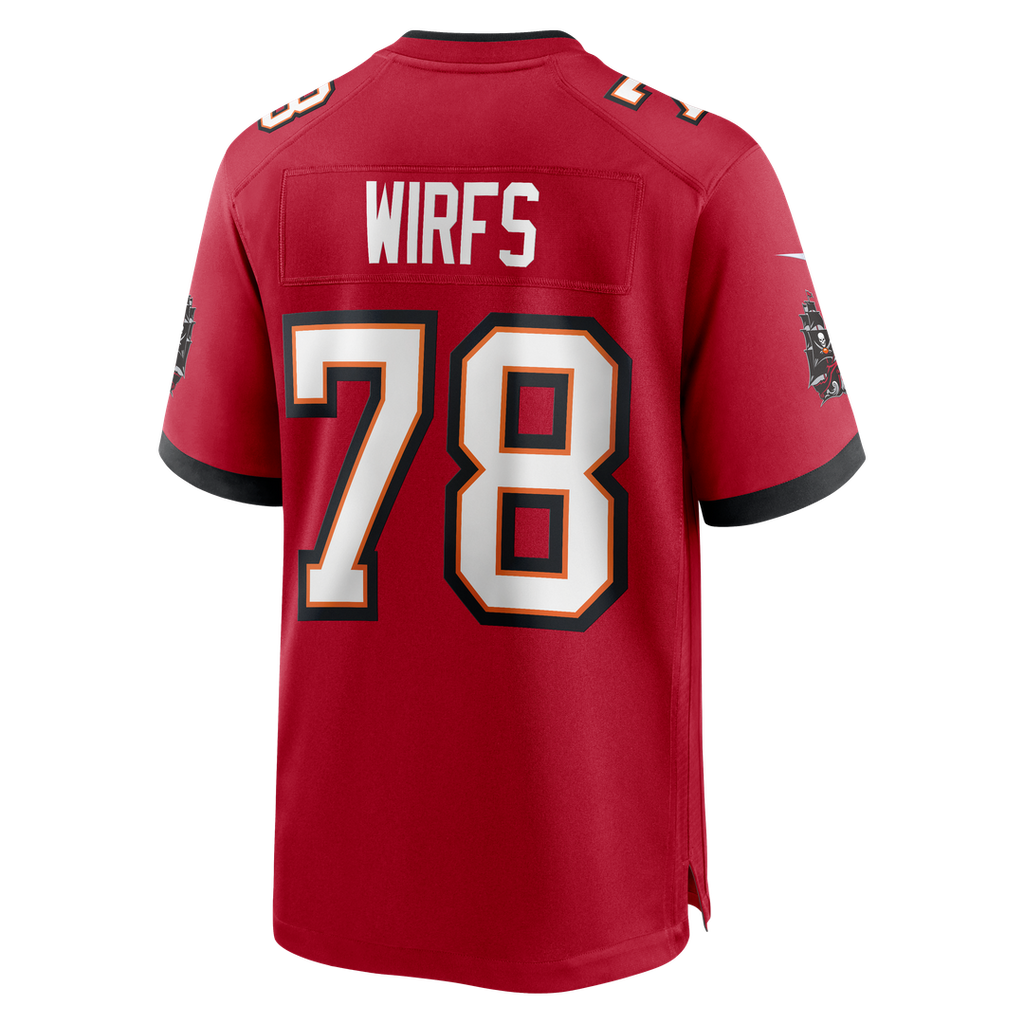 Tristan Wirfs Tampa Bay Buccaneers Alternate Game Jersey - Orange