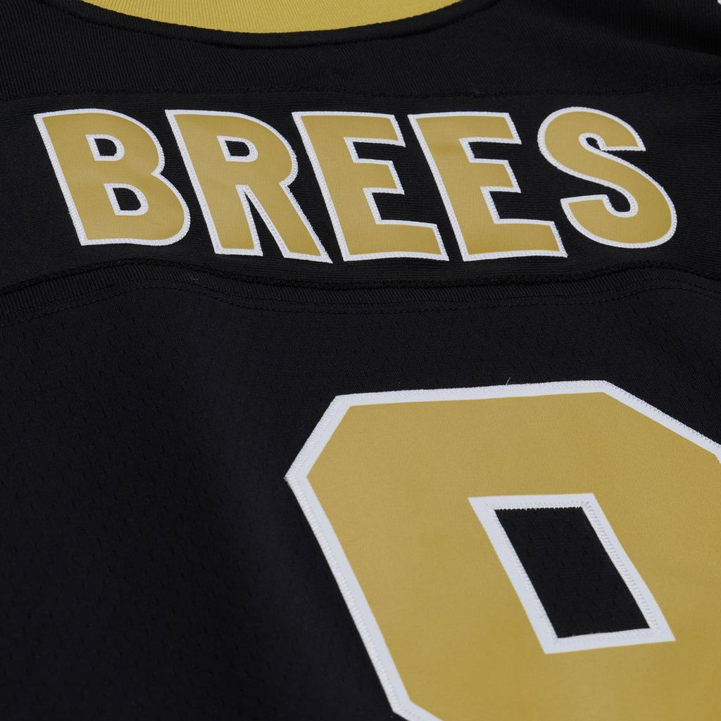 Drew Brees New Orleans Saints Big & Tall 2009 Legacy Retired Player Jersey - Black
