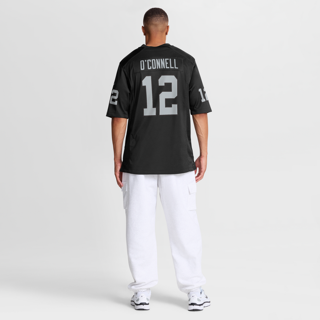 Aidan O'Connell Las Vegas Raiders Team Game Jersey - Black