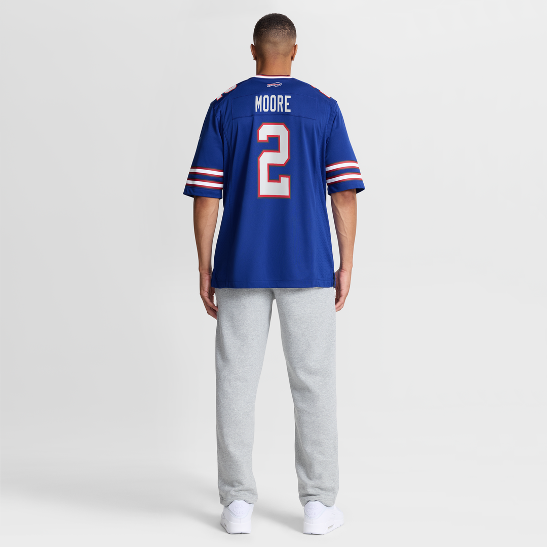 D.J. Moore Buffalo Bills Game Jersey - Royal