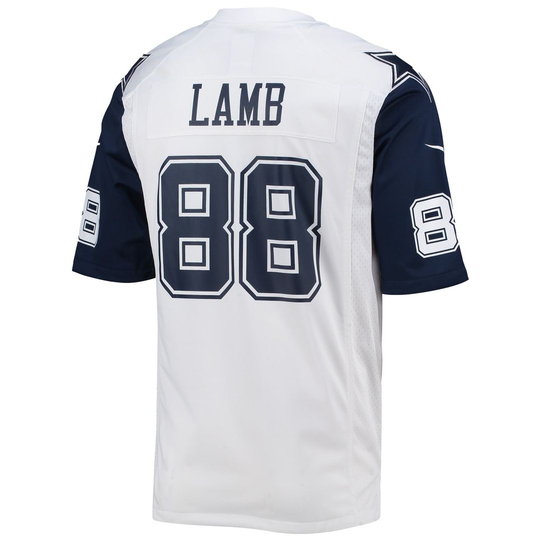 CeeDee Lamb Dallas Cowboys Alternate Game Team Jersey - White