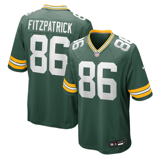 John FitzPatrick Green Bay Packers Team Game Jersey - Green