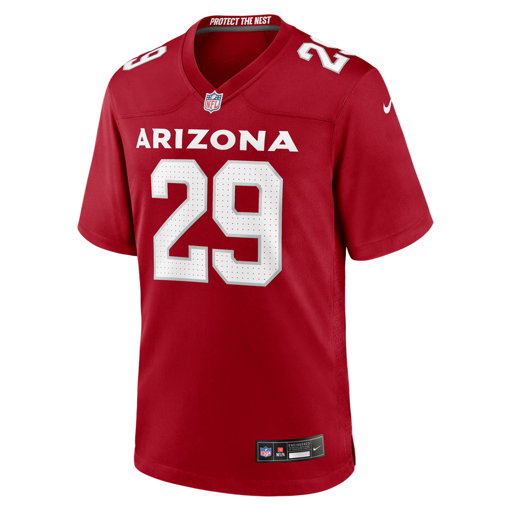 Denzel Burke Arizona Cardinals Team Game Jersey - Cardinal