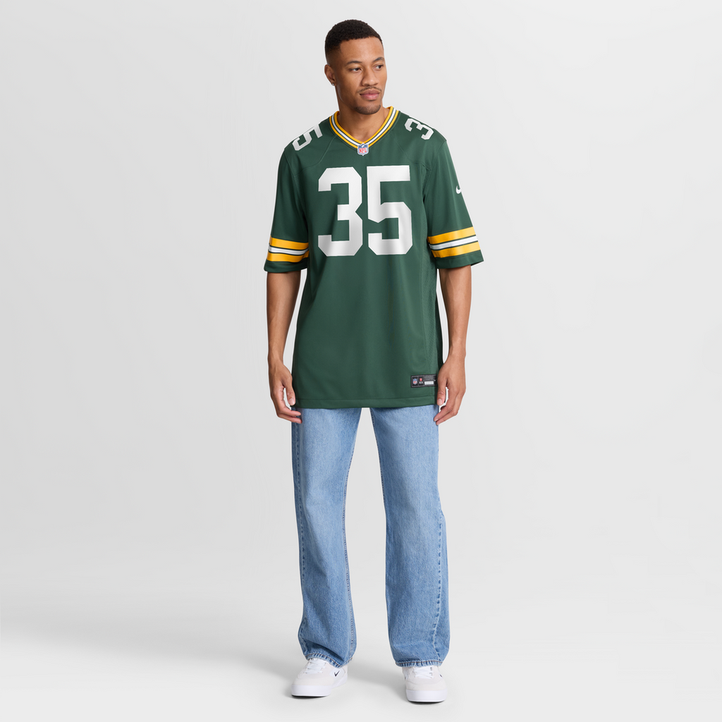 Lucas Havrisik Green Bay Packers Team Game Jersey - Green
