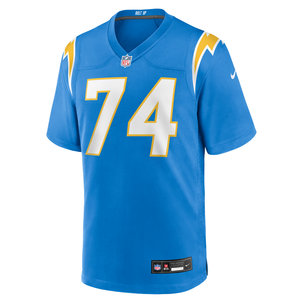 Matt Kaskey Los Angeles Chargers Team Game Jersey - Powder Blue