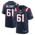 Darrian Dalcourt New England Patriots Team Game Jersey - Navy