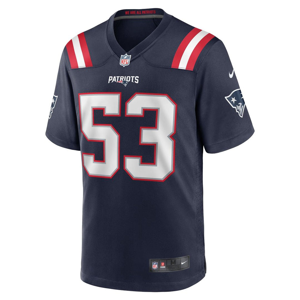 Christian Elliss New England Patriots Game Jersey - Navy