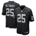 Fred Biletnikoff Las Vegas Raiders Game Retired Player Jersey - Black