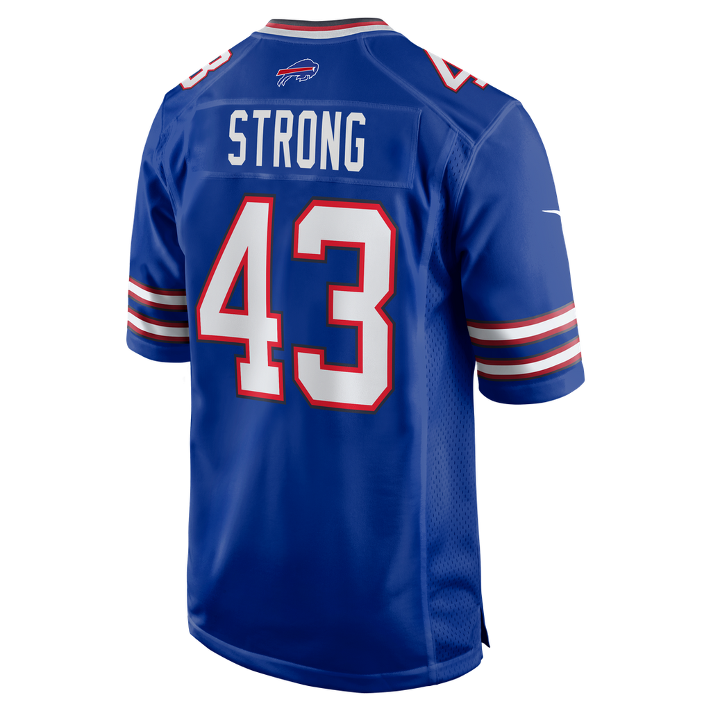 Dorian Strong Buffalo Bills Team Game Jersey - Royal