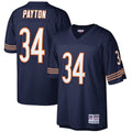 Walter Payton Chicago Bears Big & Tall 1985 Retired Player Replica Jersey - Navy