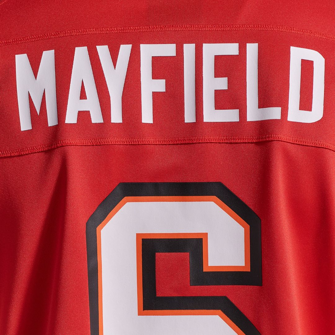 Baker Mayfield Tampa Bay Buccaneers Team Game Jersey - Red