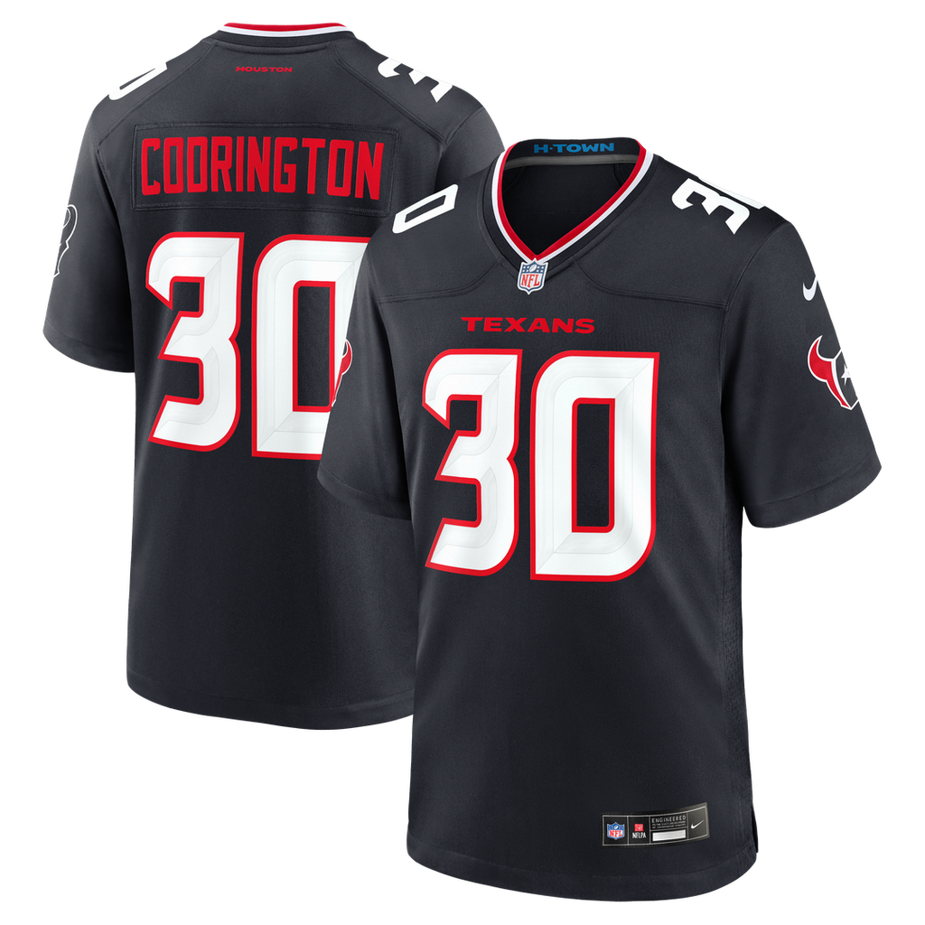 Brandon Codrington Houston Texans Team Game Jersey - Navy