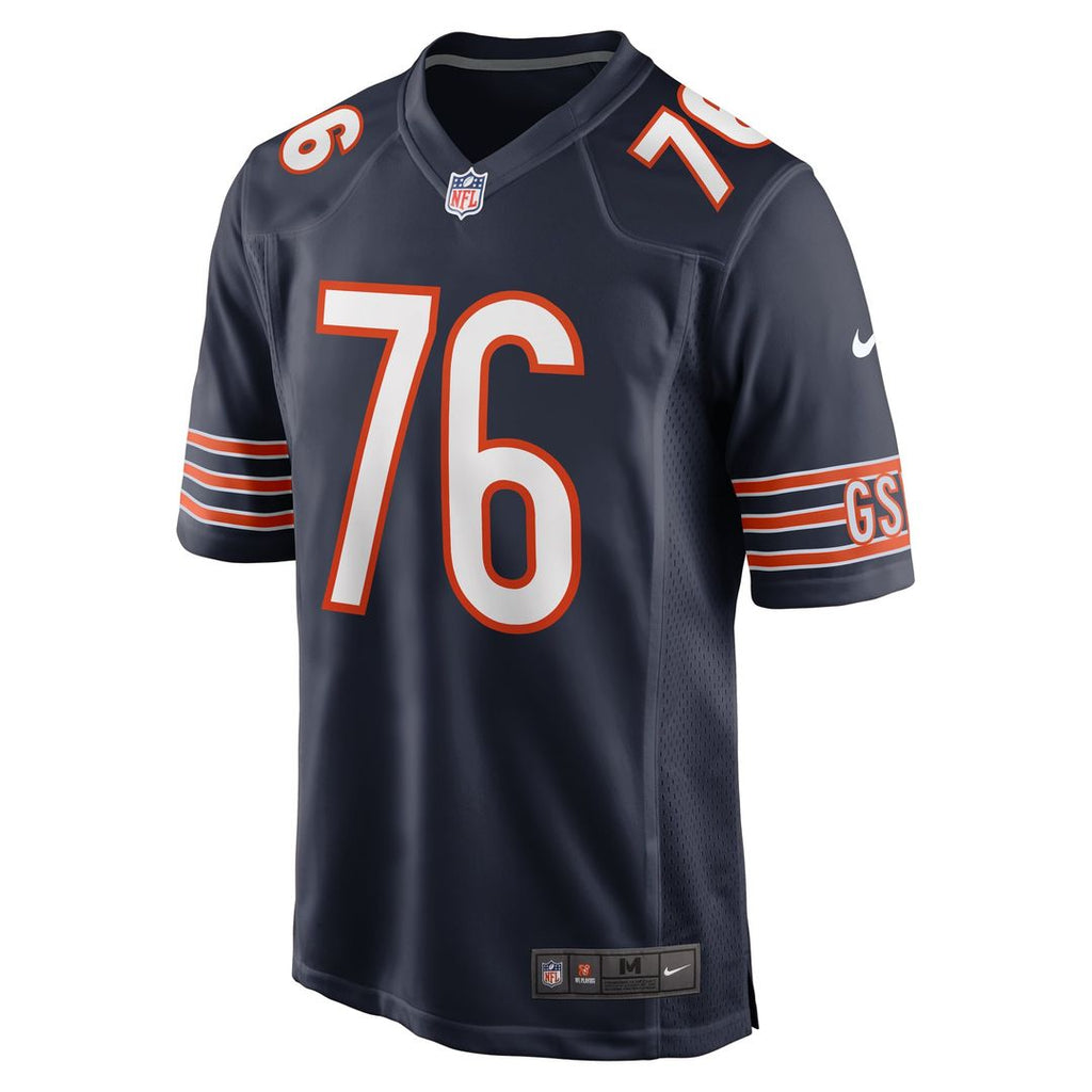 Steve McMichael Chicago Bears Retired Player Game Jersey - Navy