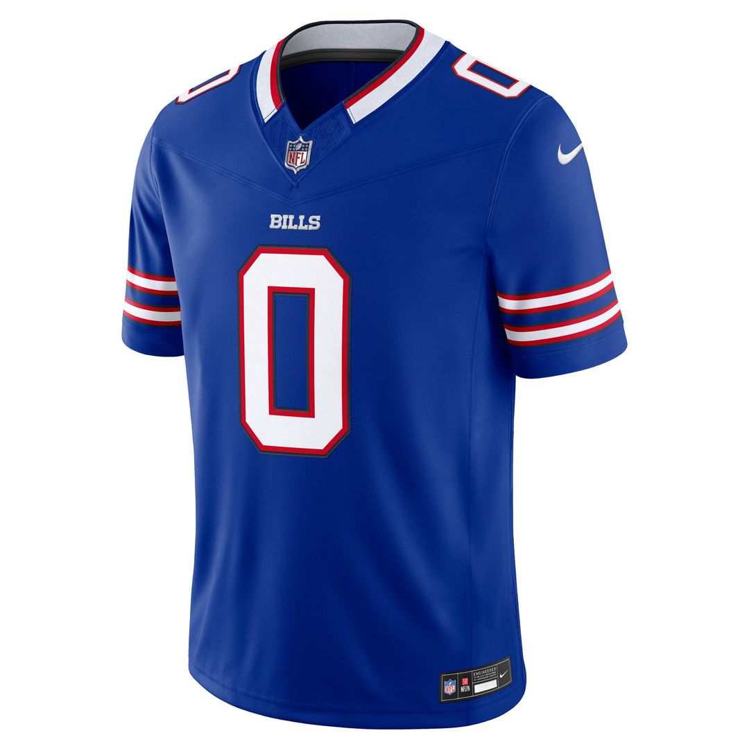 Keon Coleman Buffalo Bills Team Vapor F.U.S.E. Stitched Limited Jersey - Royal