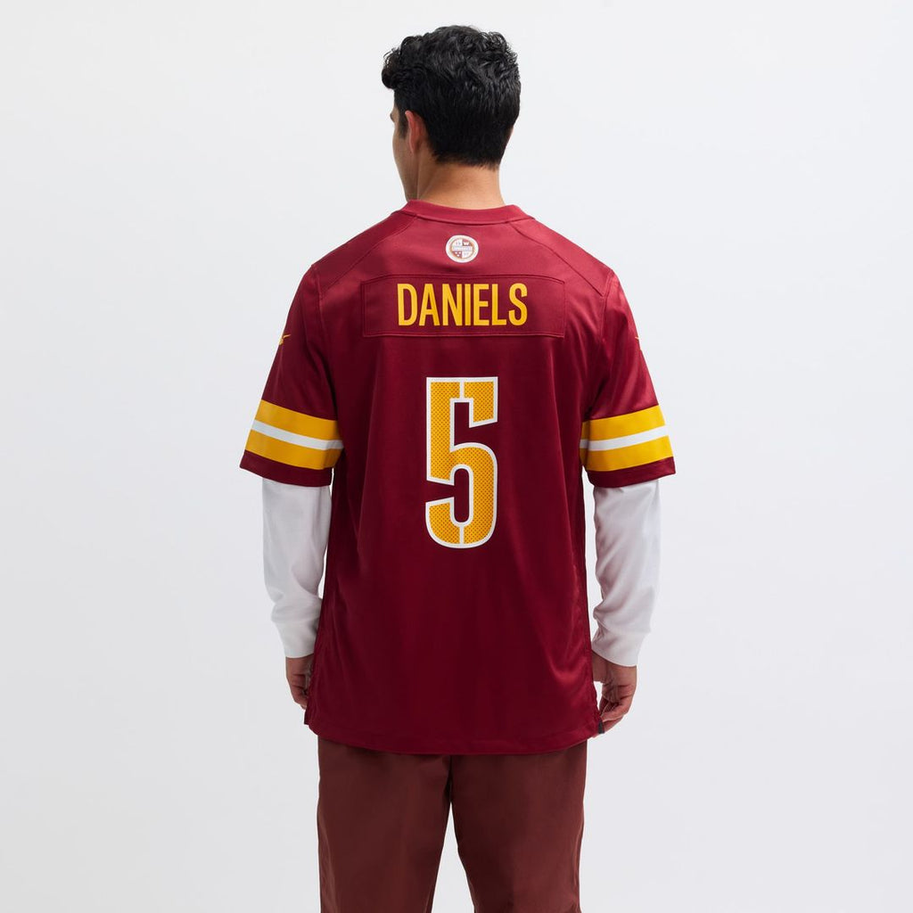 Jayden Daniels Washington Commanders Alternate Game Player Jersey - Black