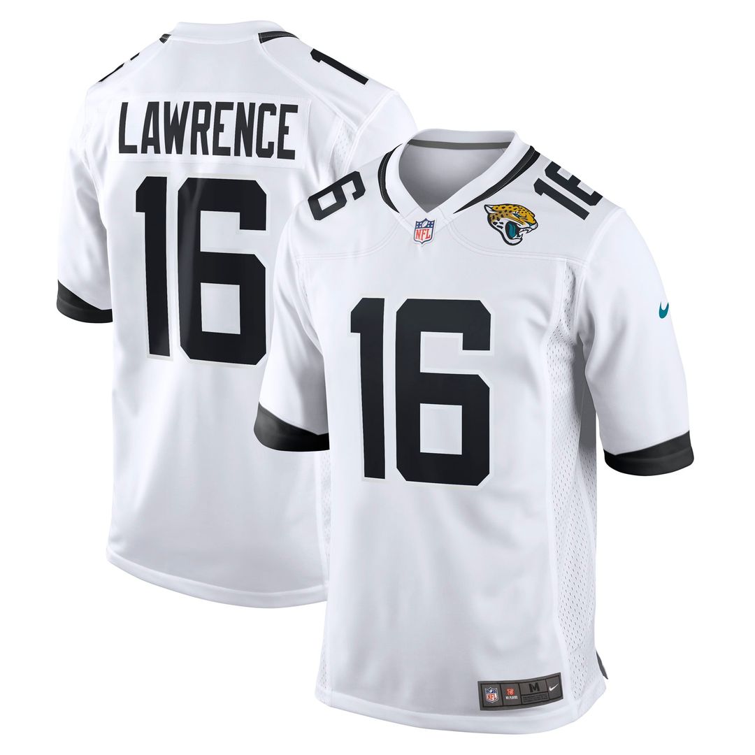Trevor Lawrence Jacksonville Jaguars Alternate Game Jersey - Black