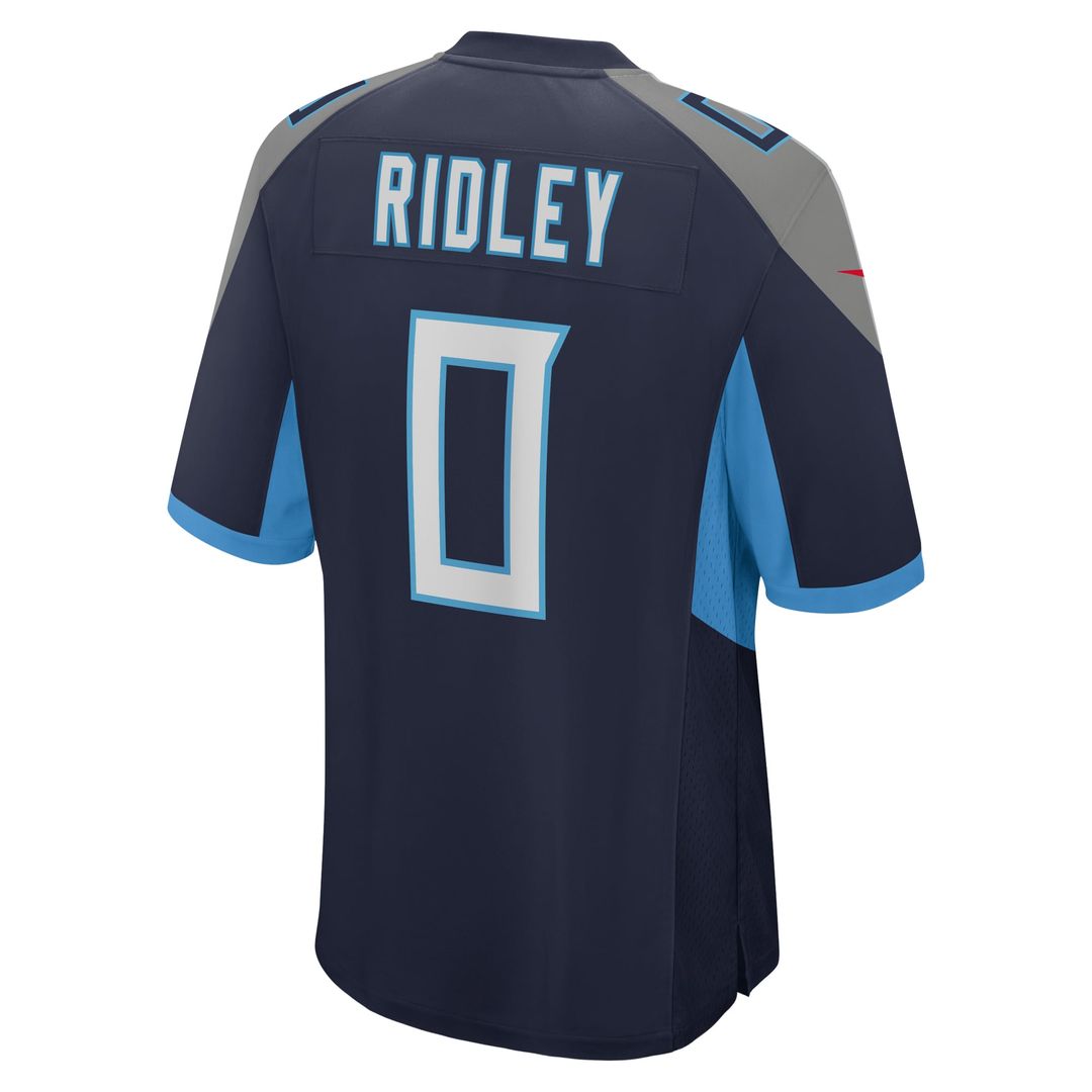 Calvin Ridley Tennessee Titans Team Game Jersey - Light Blue