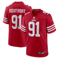 Sam Okuayinonu San Francisco 49ers Team Game Jersey - Scarlet