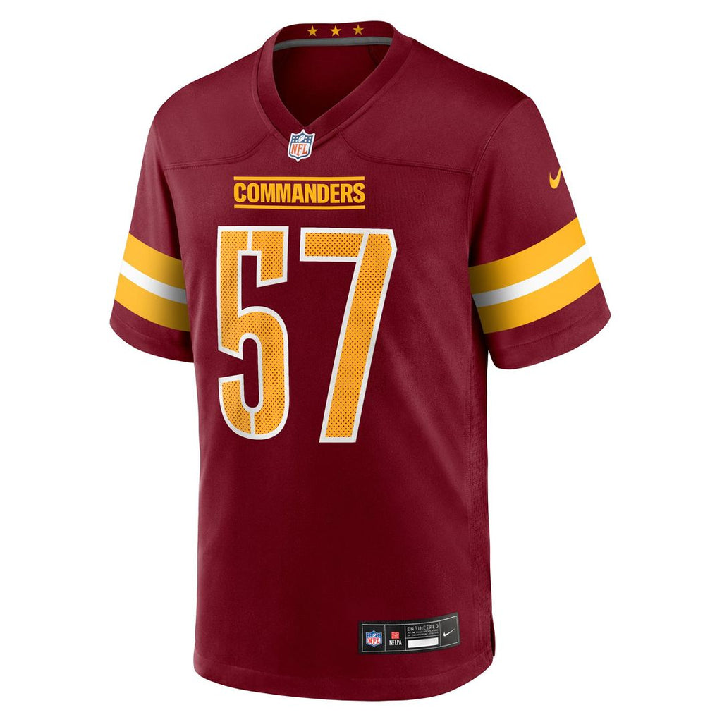 Nick Bellore Washington Commanders Team Game Jersey - Burgundy