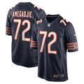 Kiran Amegadjie Chicago Bears Game Jersey - Navy
