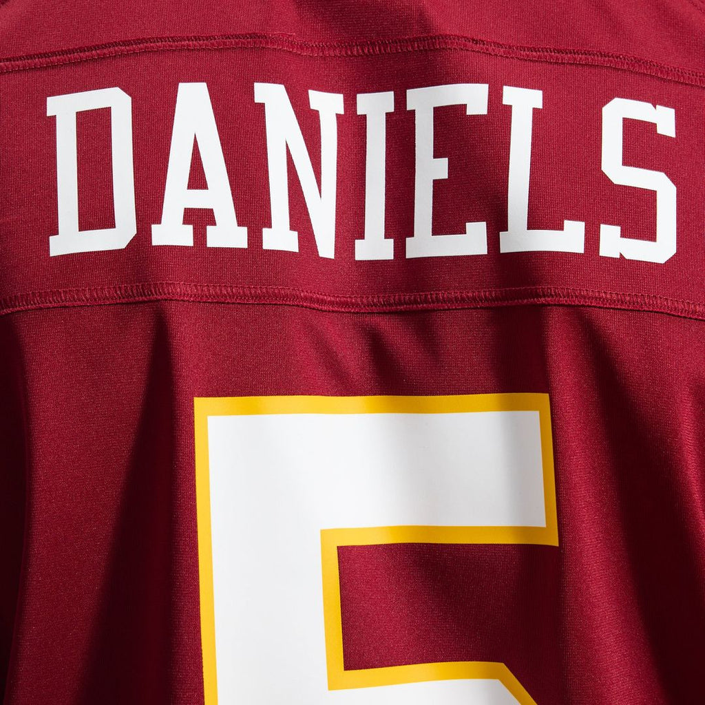 Hail Raiser Jayden Daniels Washington Commanders Alternate Game Jersey - Black