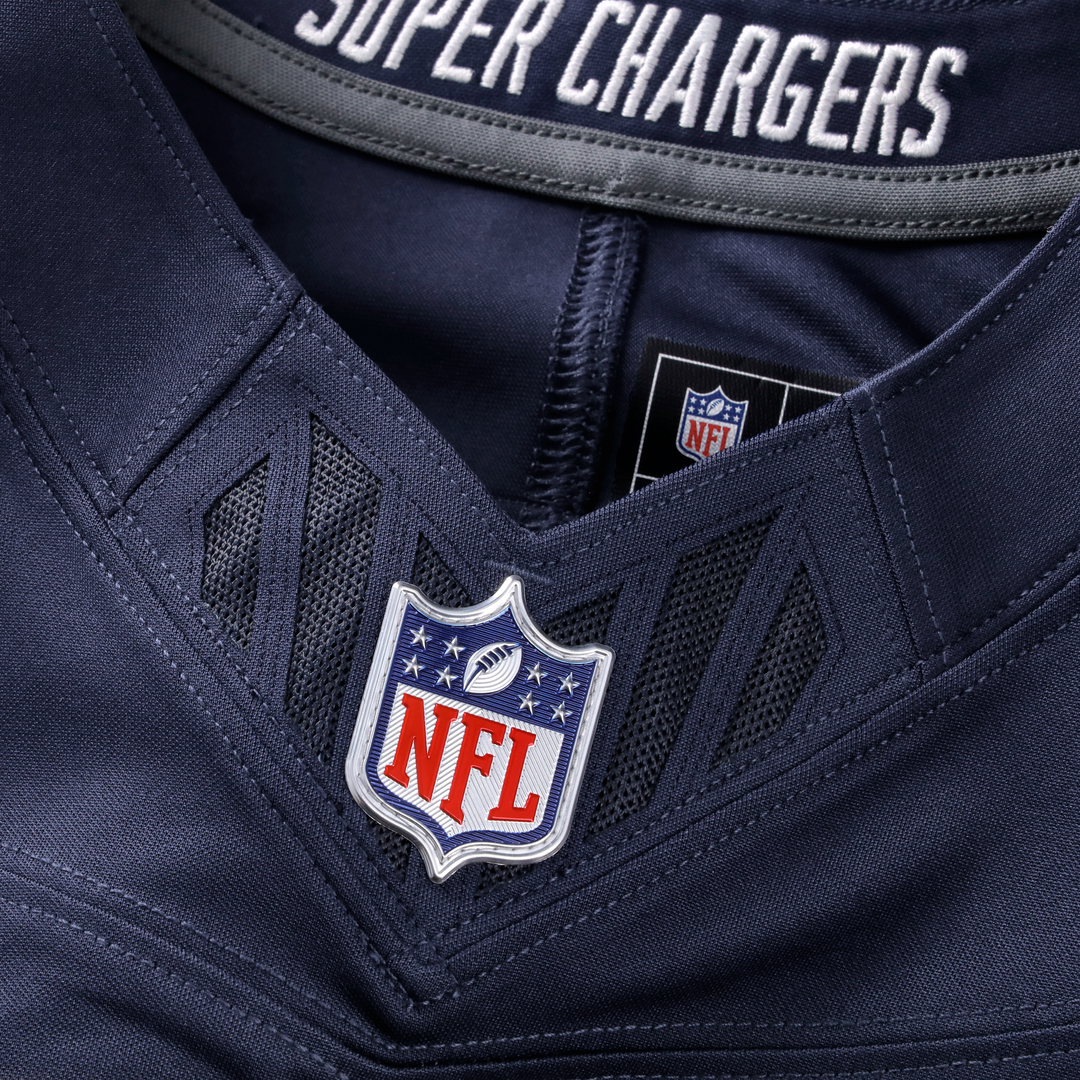 Ladd McConkey Los Angeles Chargers Team Vapor F.U.S.E. Stitched Limited Jersey - Powder Blue