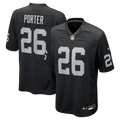 Darien Porter Las Vegas Raiders Team Game Jersey - Black