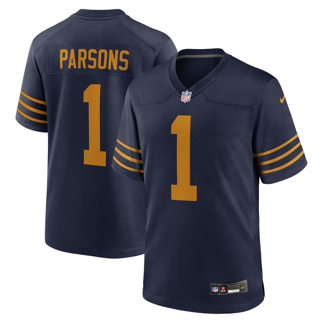 Micah Parsons Green Bay Packers Game Player Jersey - White