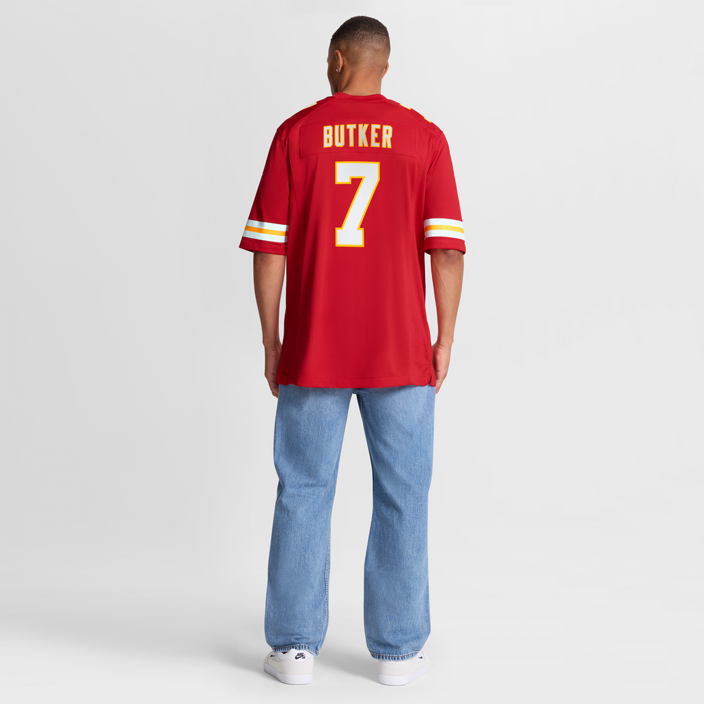 Harrison Butker Kansas City Chiefs Game Jersey - Red