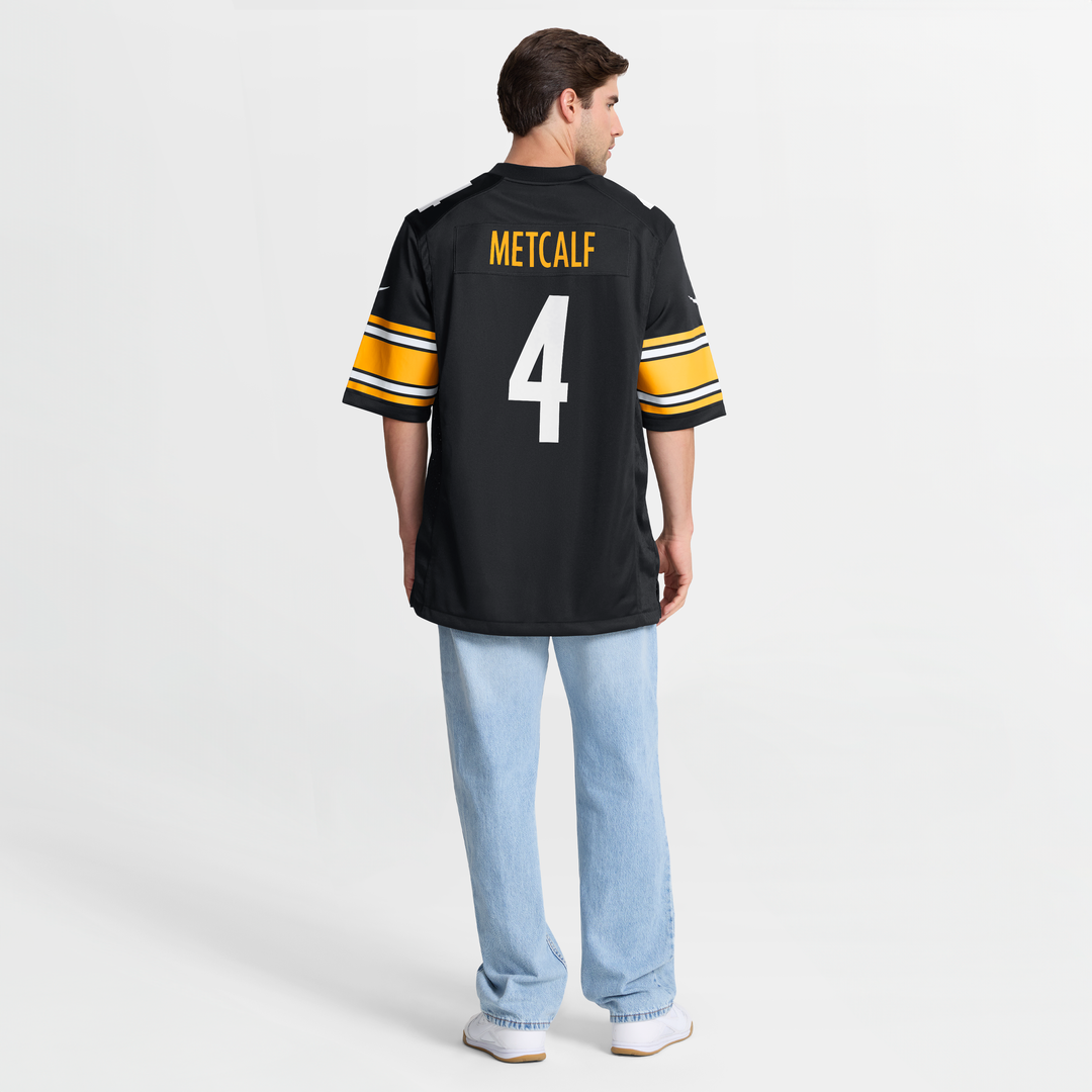 DK Metcalf Pittsburgh Steelers Game Player Jersey - Black