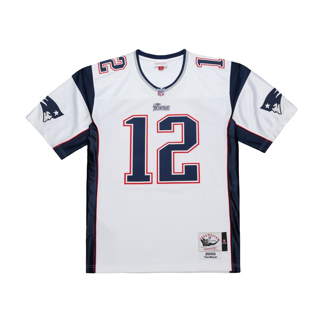 Tom Brady New England Patriots 2000 Authentic Jersey - White
