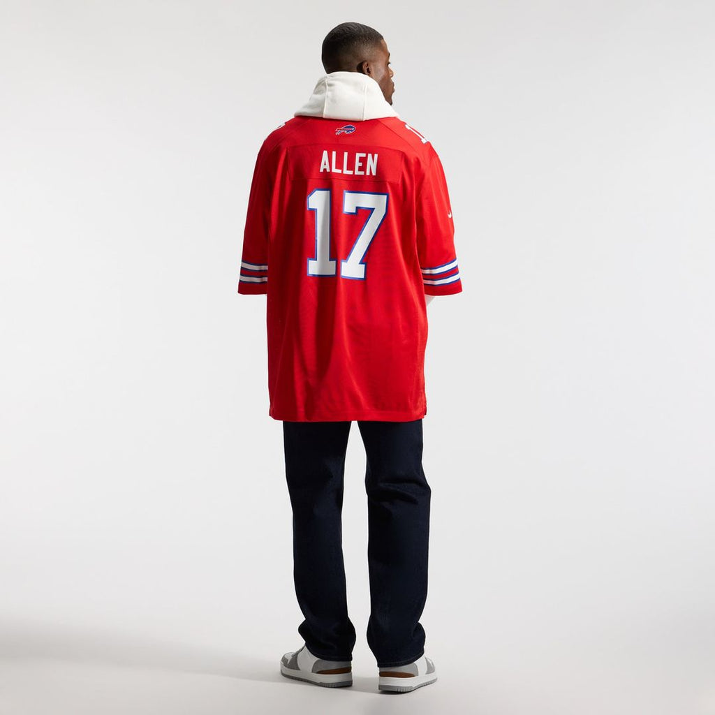 Josh Allen Buffalo Bills Alternate Game Player Jersey - Red