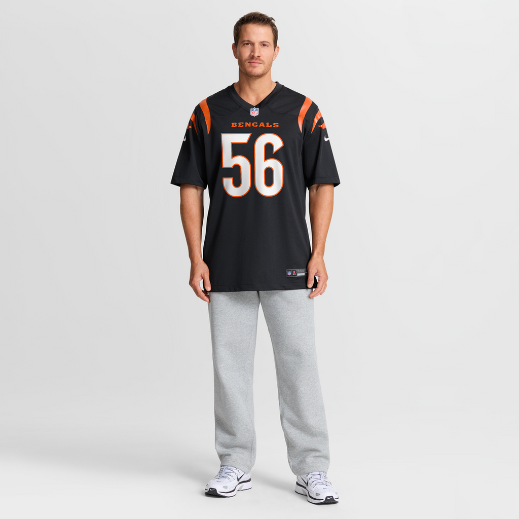 Garmon Randolph Cincinnati Bengals Team Game Jersey - Black