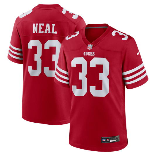 Siran Neal San Francisco 49ers Team Game Jersey - Scarlet