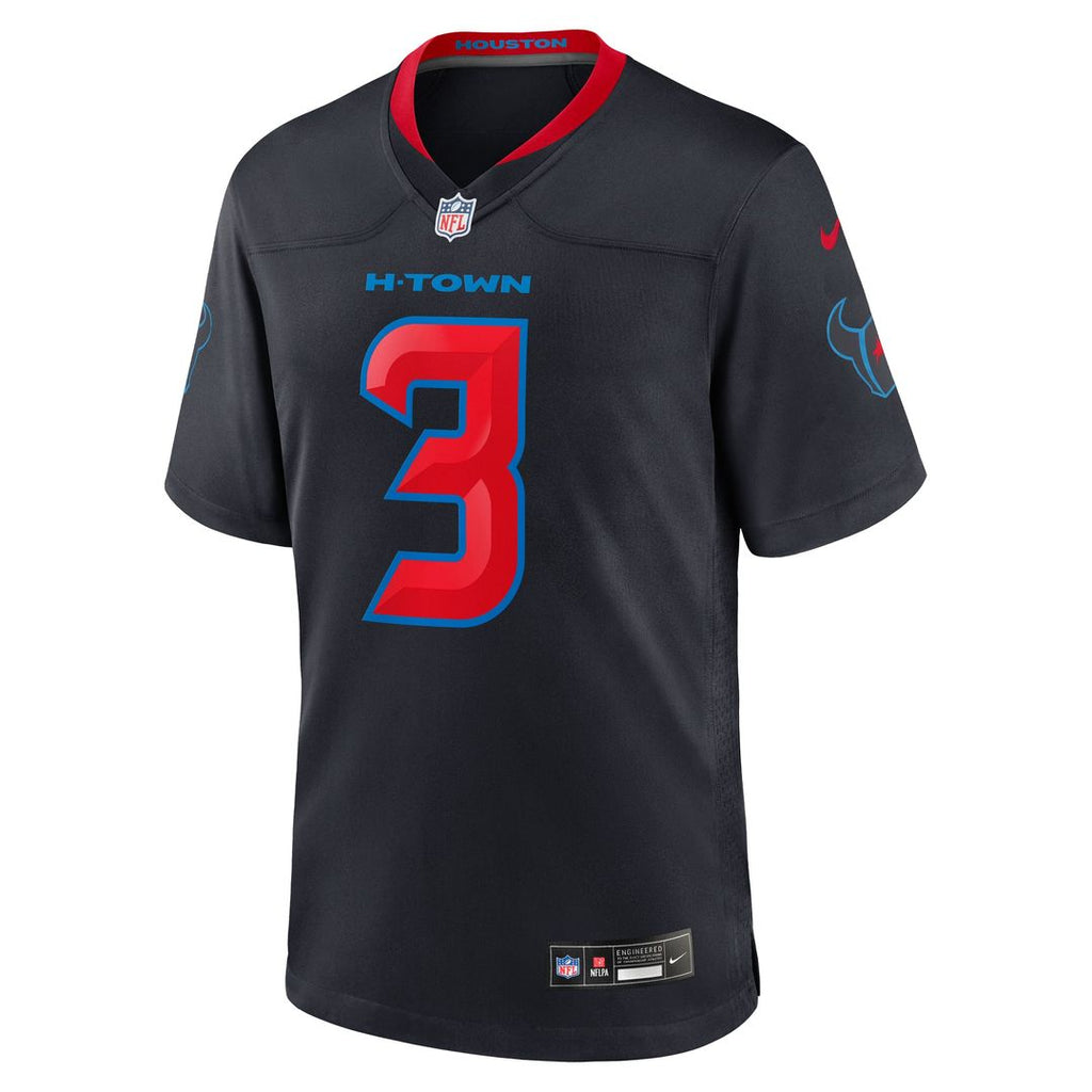 Tank Dell Houston Texans 2nd Alternate Game Jersey - Navy