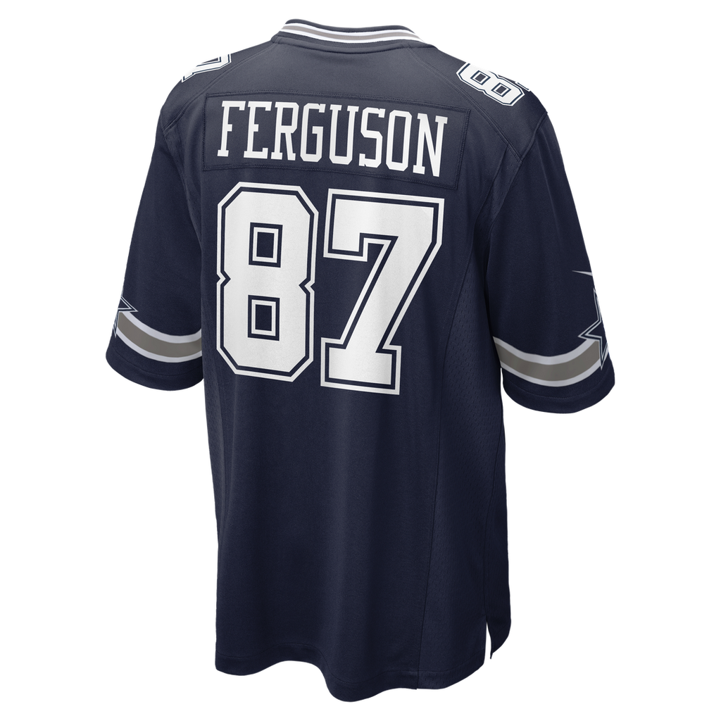 Jake Ferguson Dallas Cowboys Game Jersey - White