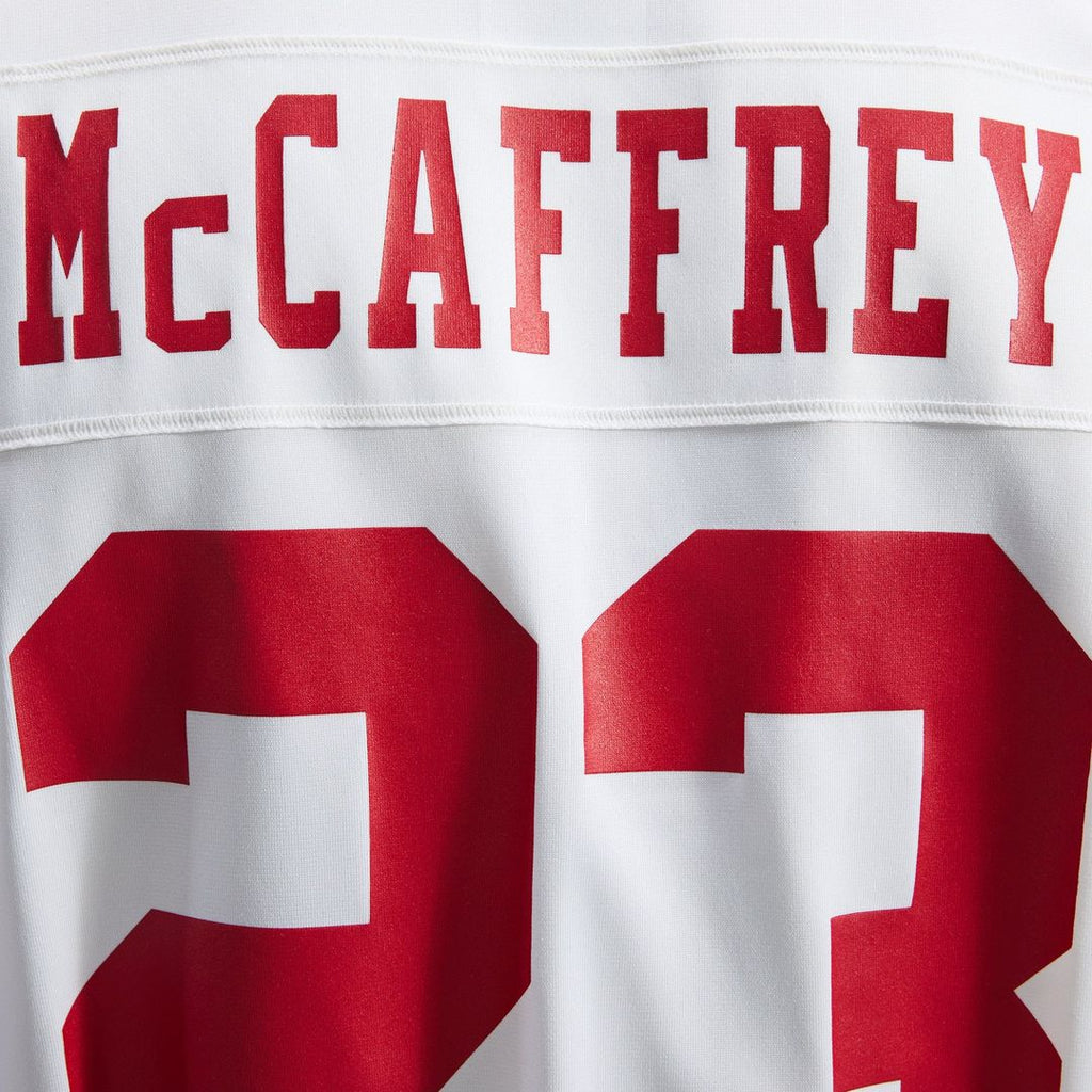 Christian McCaffrey San Francisco 49ers Game Player Jersey - Scarlet