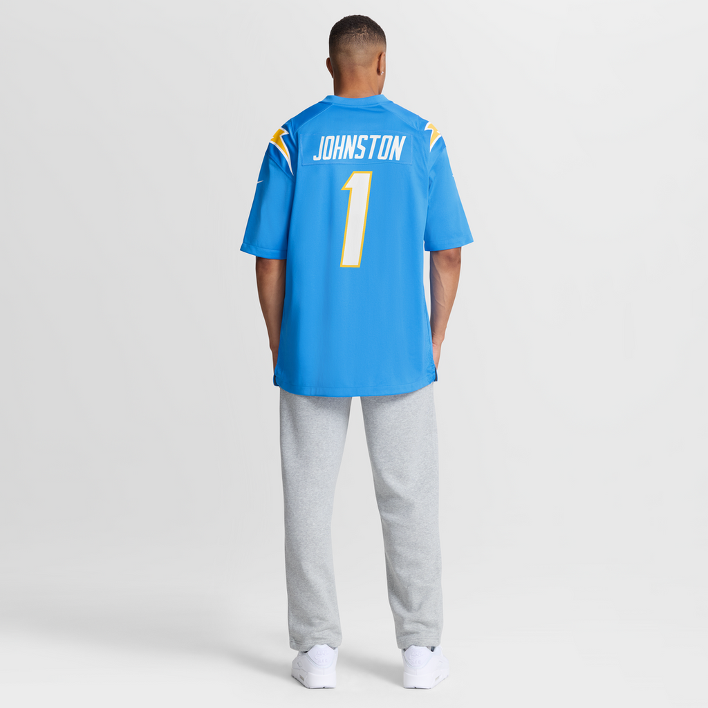 Quentin Johnston Los Angeles Chargers Alternate Super Chargers Game Player Jersey - Navy