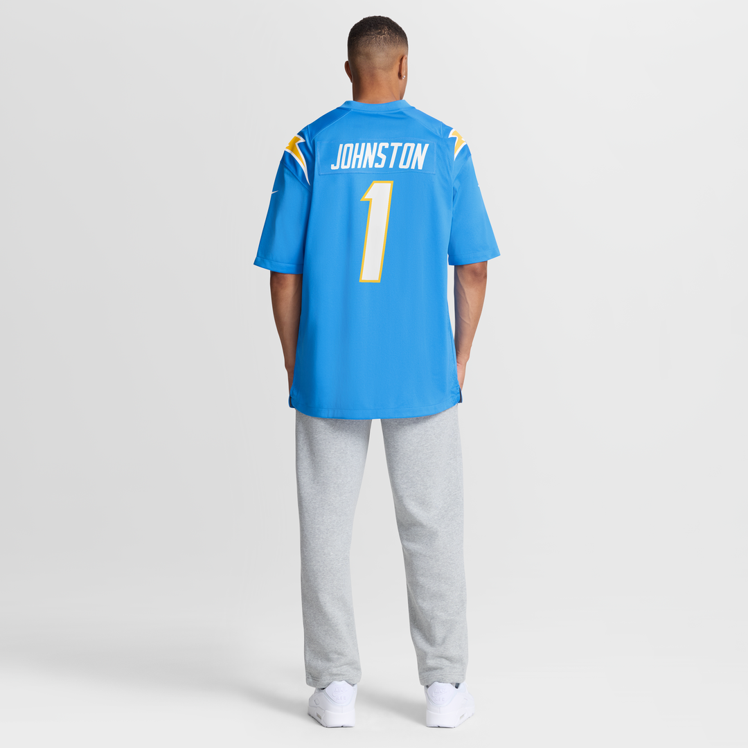 Quentin Johnston Los Angeles Chargers Game Player Jersey - Powder Blue